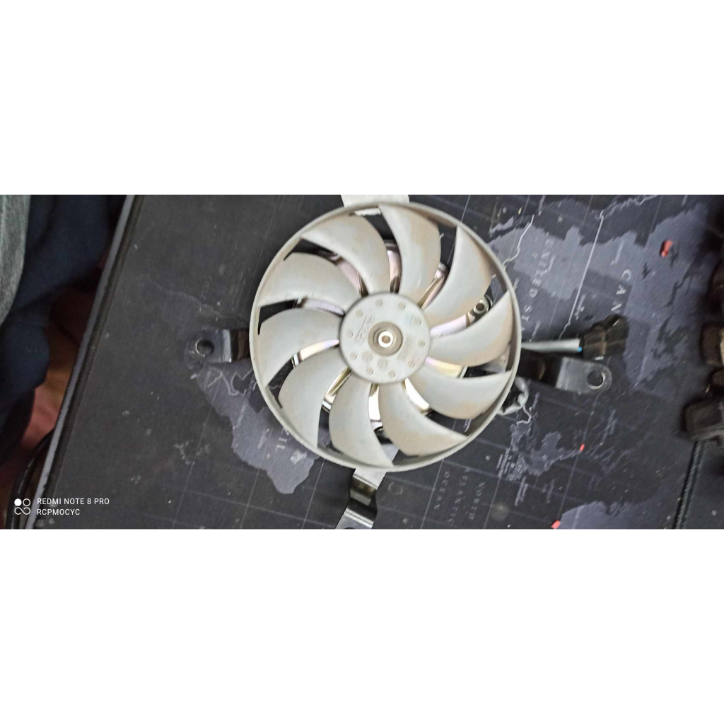 Radiator Fan yamaha R6 FZ6 Cooling 2006-2018 Right Side Used With Frame ...