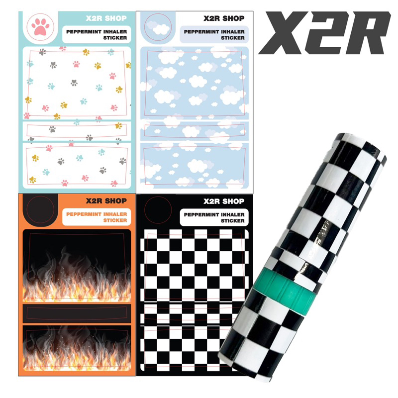 Sticker Inhaler (Peppermint Field & Black Inhaler) | Shopee Singapore