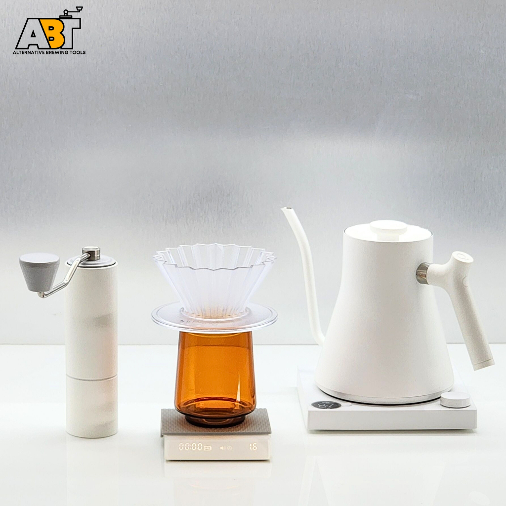 Origami Platinum white set Complete Of Equipment Dripping With Clear ...