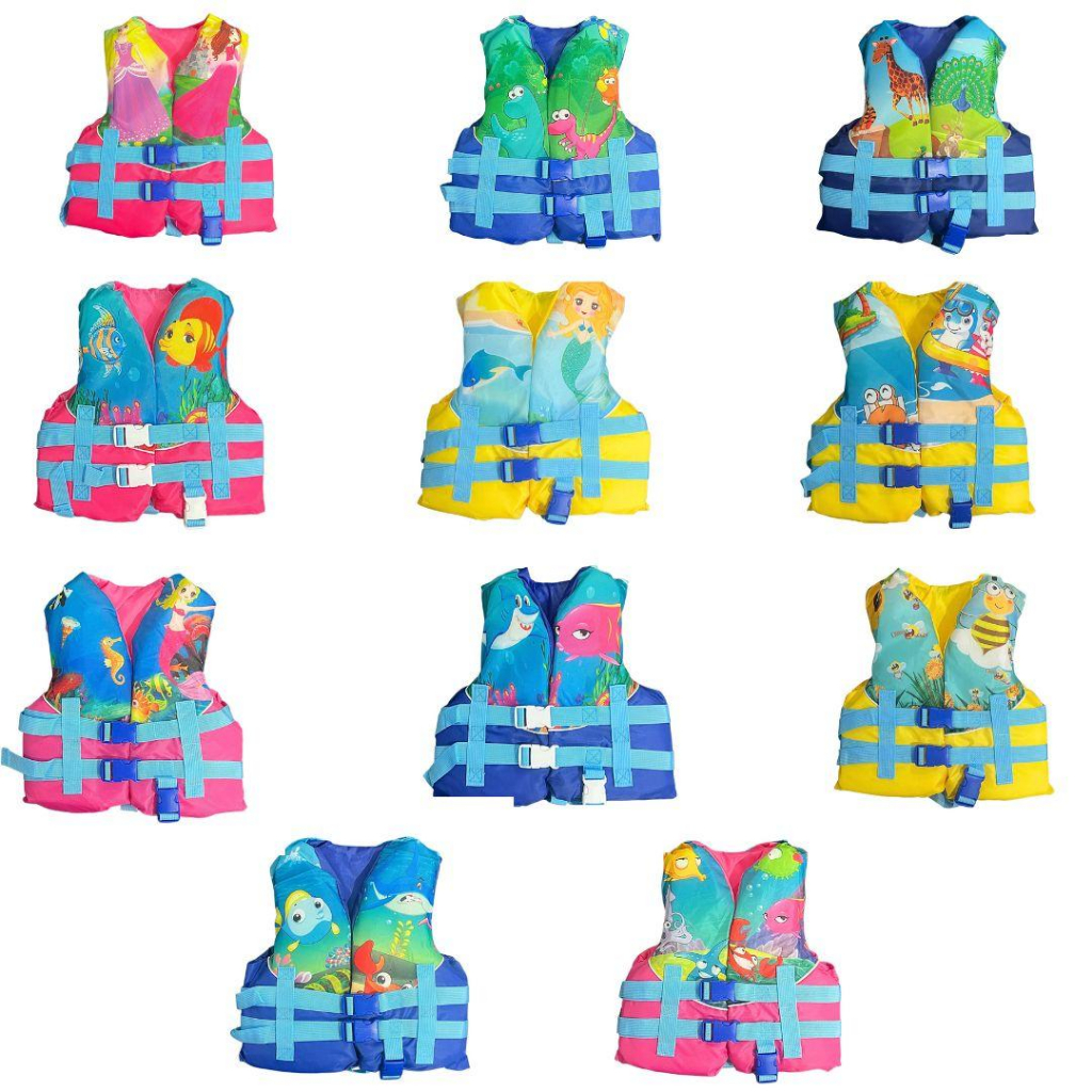 Children's Life Jacket Cute Cartoon Pattern Can Be Worn By Both Men And