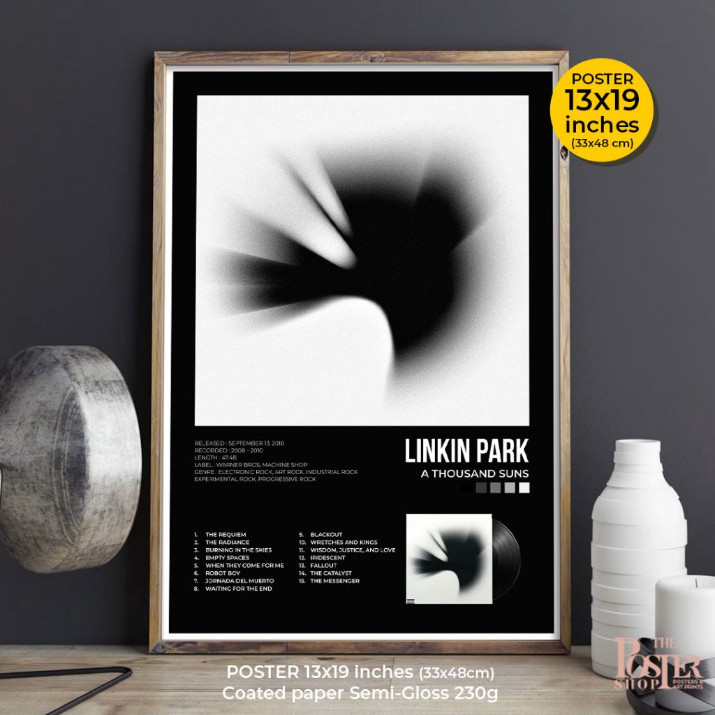 Linkin Park Poster 33X48 cm Picture band Rock | Shopee Singapore