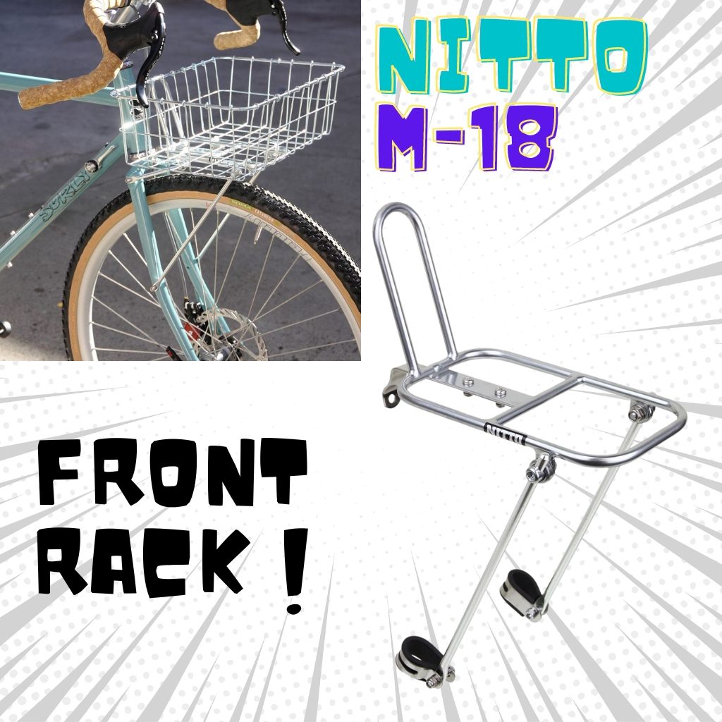 Nitto M-18 Front Bicycle Rack | Shopee Singapore