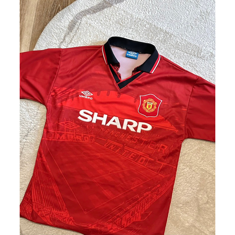 Manchester United 1994-96 Home(3A) | Shopee Singapore