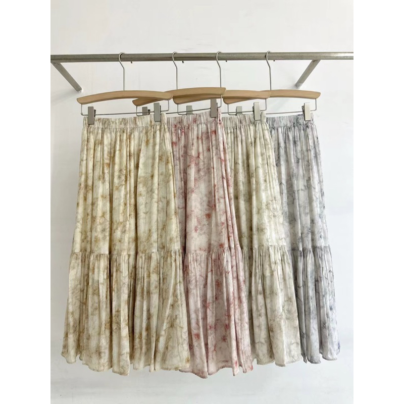Marble Pattern Fashion Skirt | Shopee Singapore