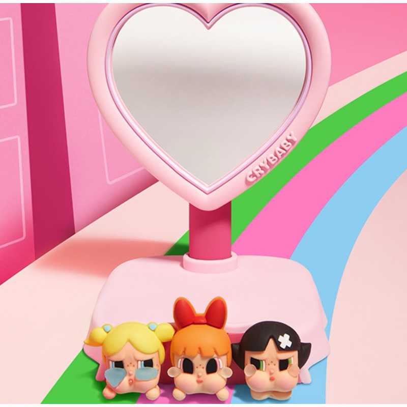 POP MART Crybaby x The powerpuff girls Cute Table Mirror. And Is A ...