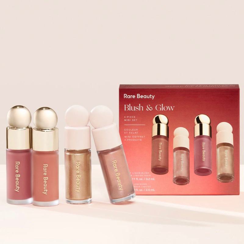 ️ rare beauty blush & glow mini set (limited edition) | Shopee Singapore