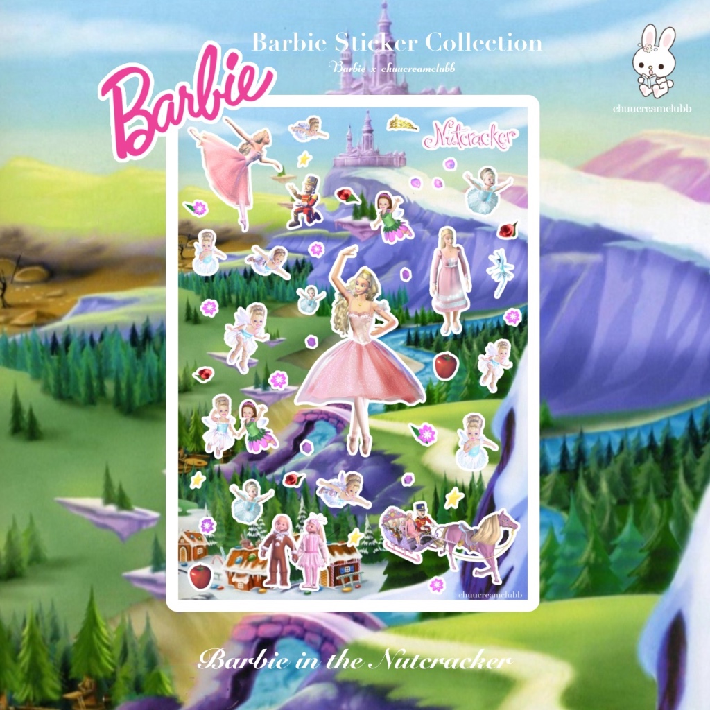 Barbie Sticker Collection (Barbie in the Nutcracker) | Shopee Singapore