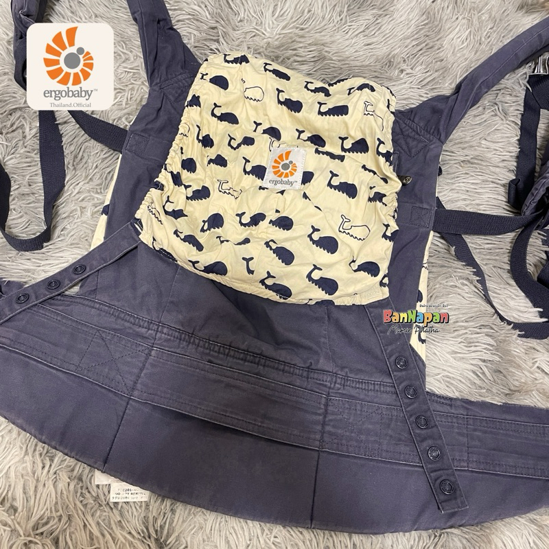 Ergobaby Carrier Whale Pattern Second Hand Baby Shopee Singapore