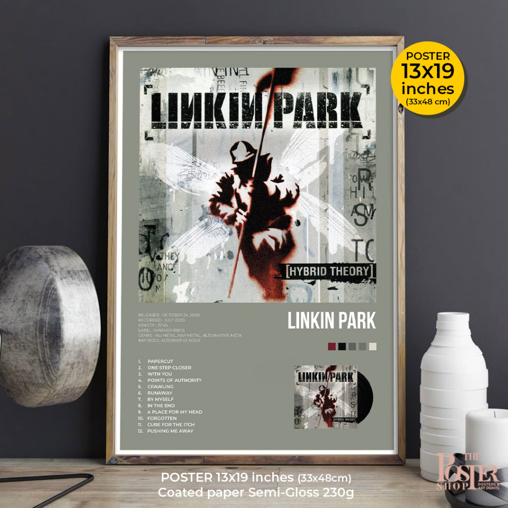 Linkin Park Poster 33X48 cm Picture band Rock | Shopee Singapore