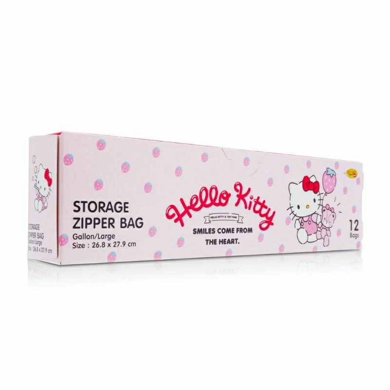KITCHEN Neat Hello Kitty Zip Lock Bag Pattern (Size L) Shopee Singapore