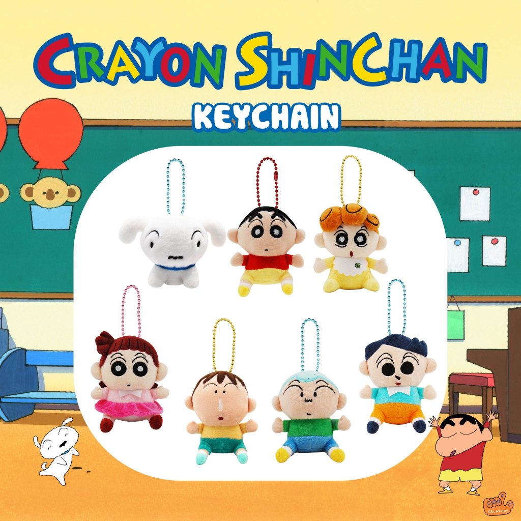 KeyChain Crayon Shin Chan Shopee Singapore