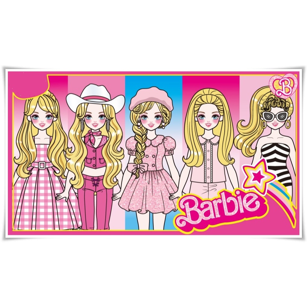 Barbie girls Paper Doll House Dress Up Role Play Toys Handmade DIY ...