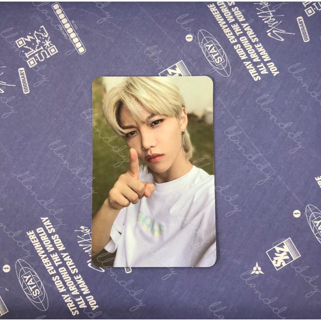 NOEASY Double Sided Filigx Stray Kids Photocard Felix SKZ 2 No