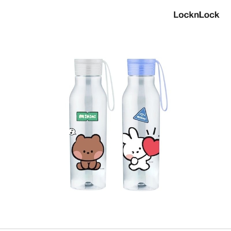 LocknLock with Line Friends Water Bottle Eco Capacity 550 ml. | Shopee ...