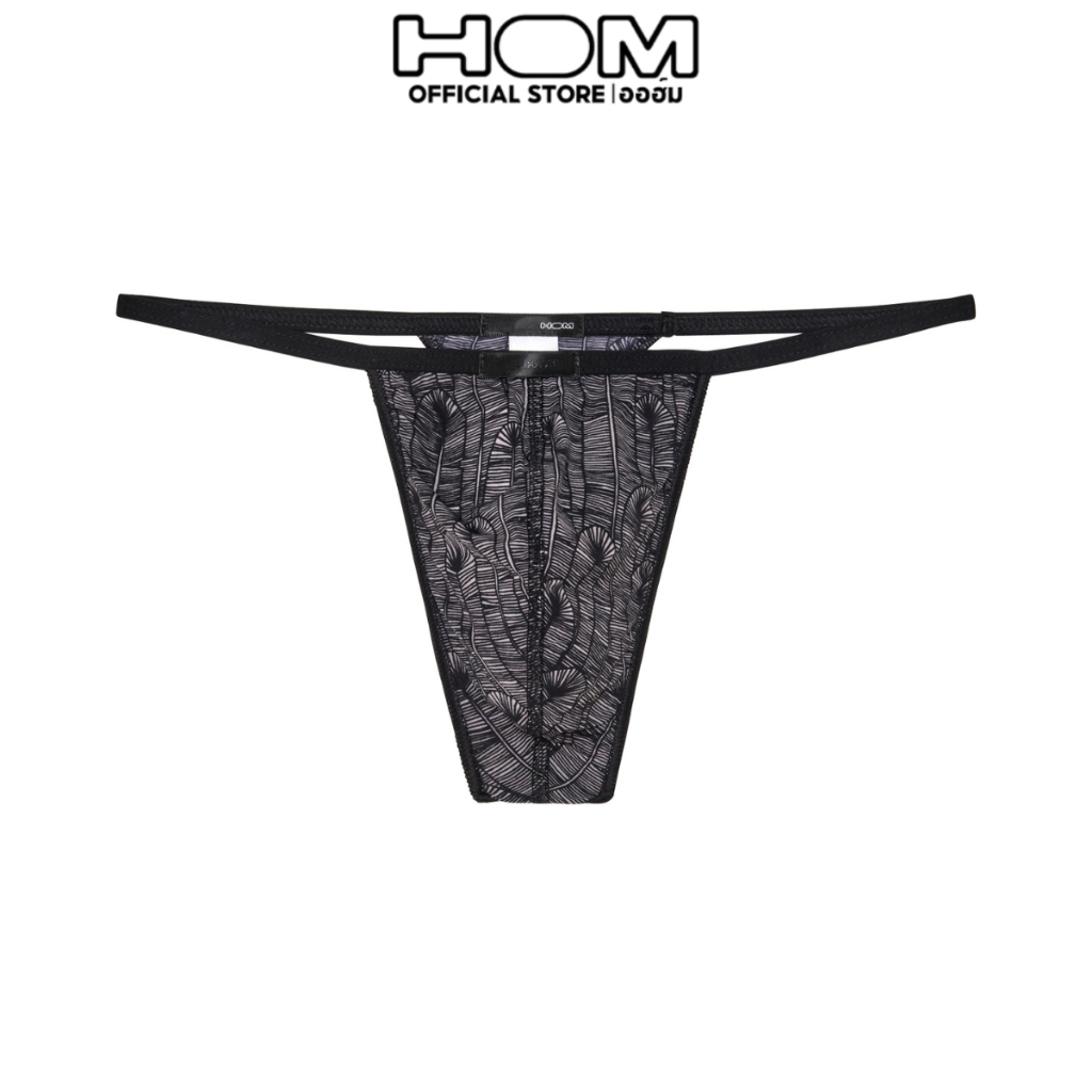 HOM (Auhm) Model 402297-P004 Plumes Men's Underwear G-String Polyamide ...