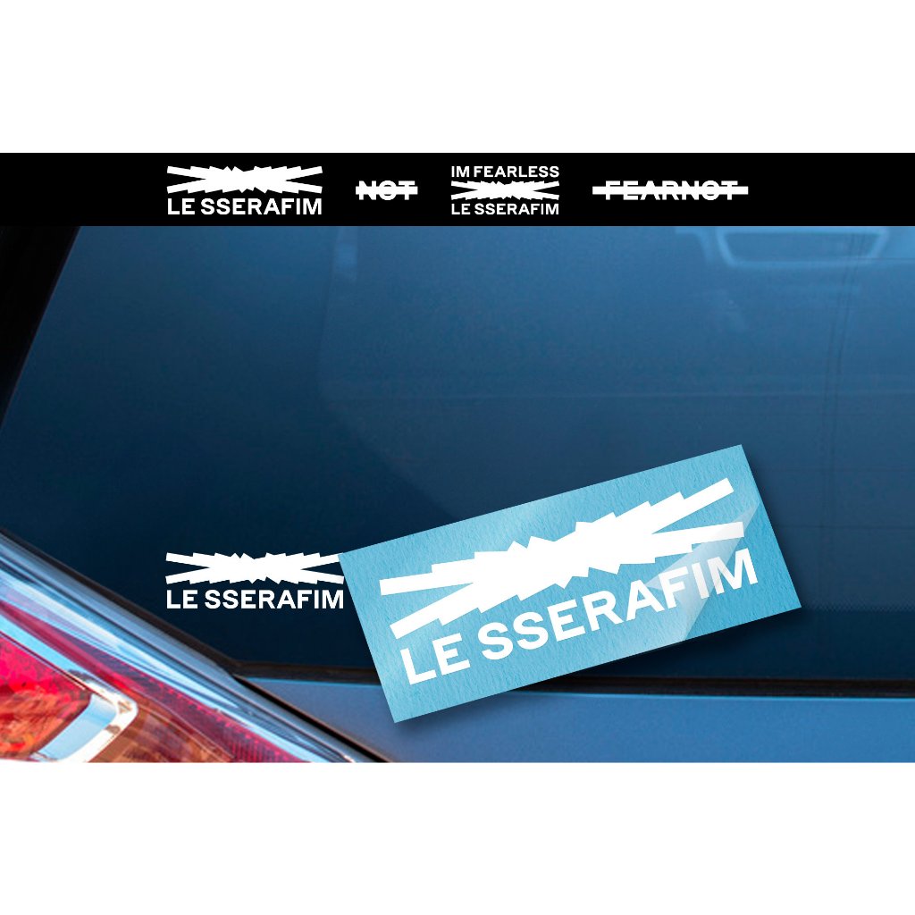 LE Serafim Logo Decal Sticker Stick To The Car The Waterproof | Shopee ...