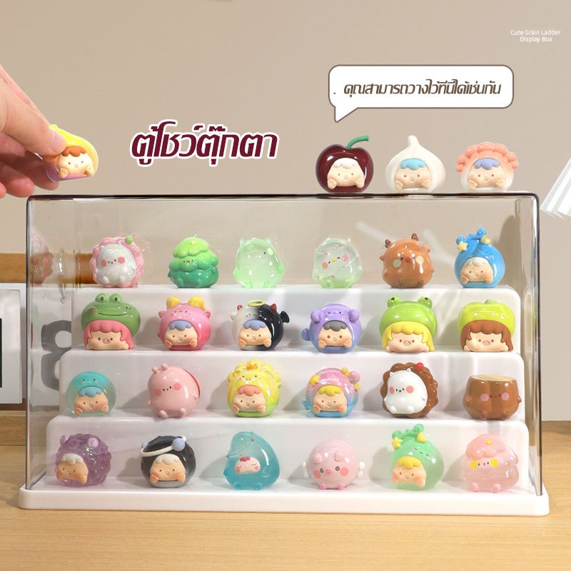 Acrylic Box Model Display Rack Figure Clear High Transparency Can Put A ...