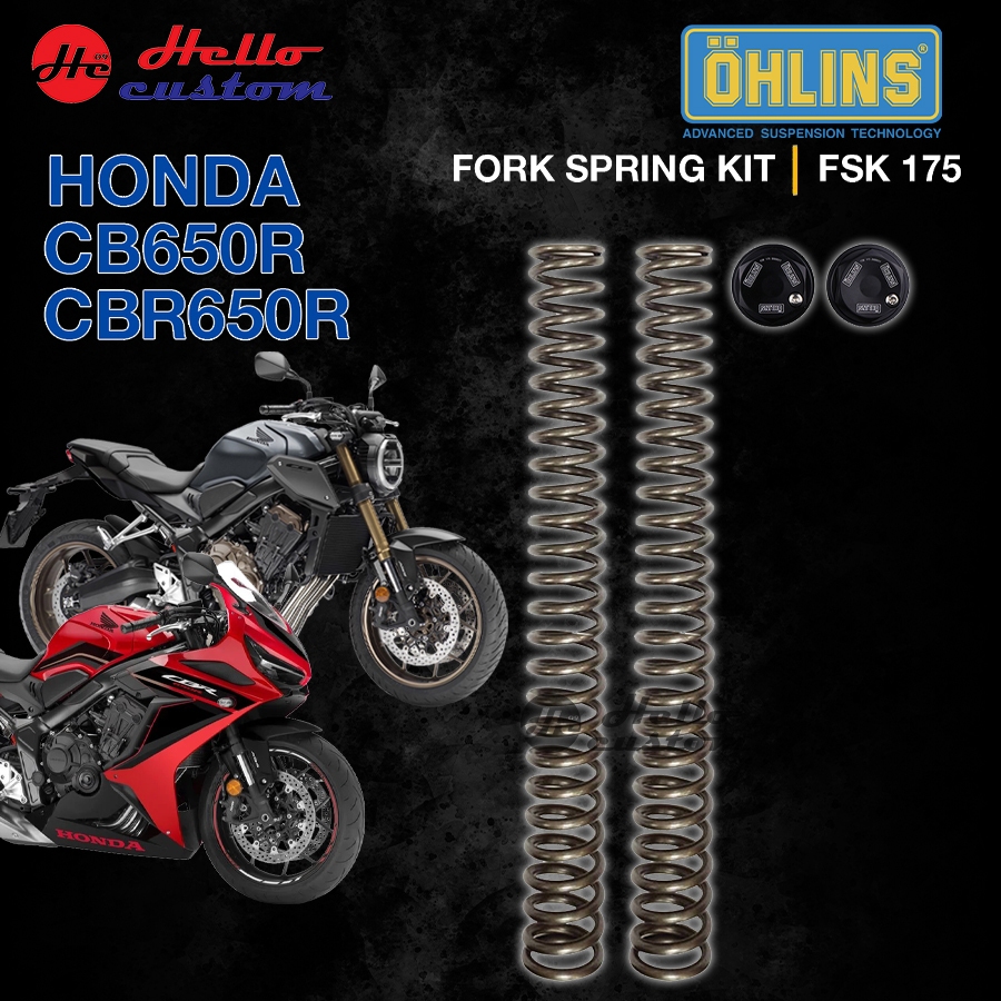 OHLINS Front Shock Upgrade kit CB650R/CBR650R FSK175 Fork spring CB