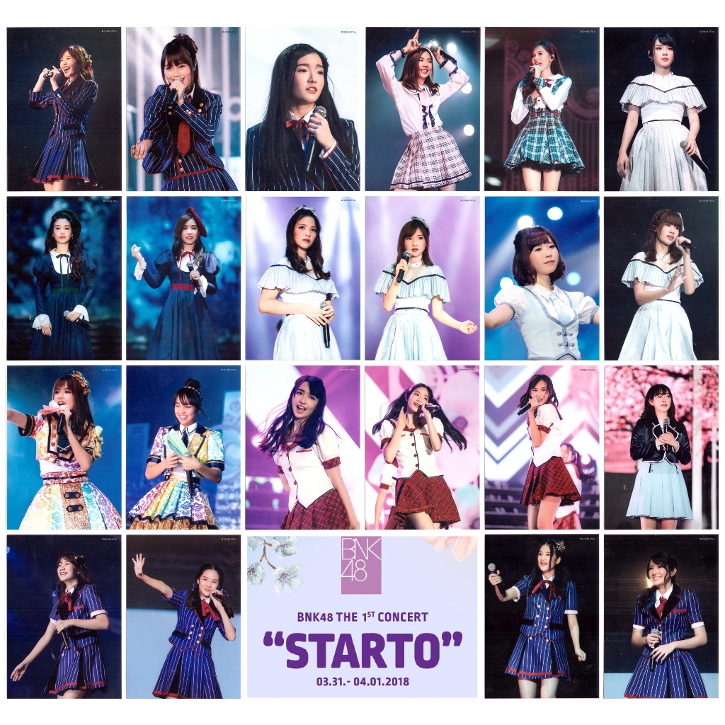 [Random Photo][2/2] BNK48 Starto 1st concert photoset Cover DVD