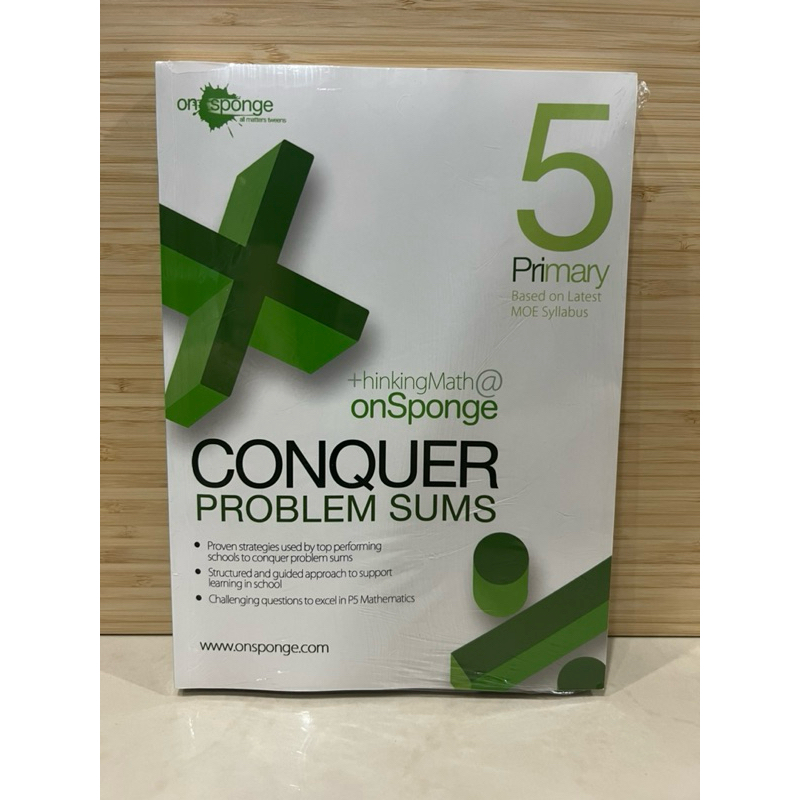 Thinking Math Onsponge Conquer Problem Sums (with answers) | Shopee ...