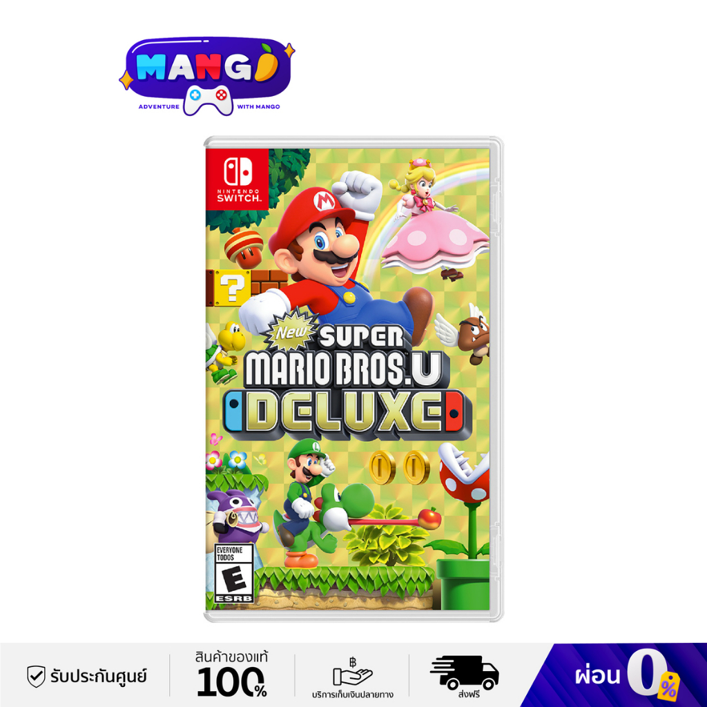 Nintendo Switch New Super Mario Bros. U Deluxe Game Disc | Shopee Singapore