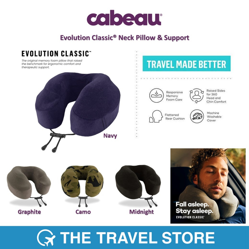 Memory foam evolution travel pillow best sale