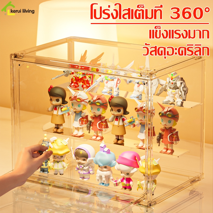 Figure Box Display Case For Cabinet Pop Mart Doll Model Transparent ...