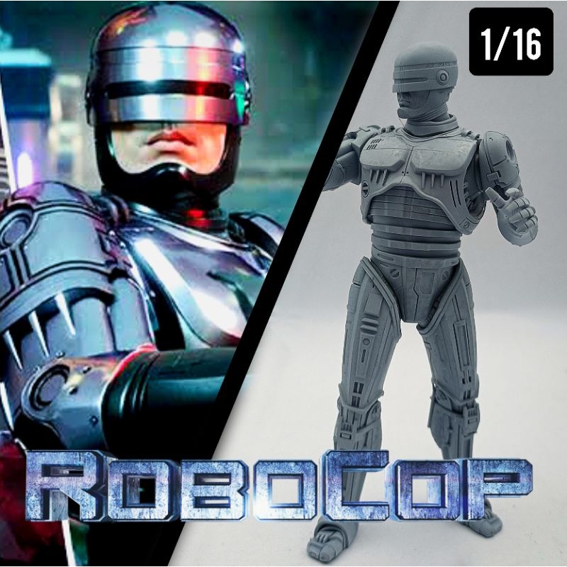 1/16 RoboCop RoboCop Police Figure Resin | Shopee Singapore