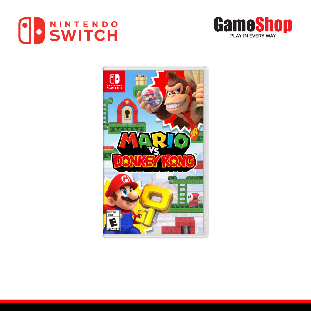 Nintendo Switch Mario vs. Donkey Kong Game Disc | Shopee Singapore