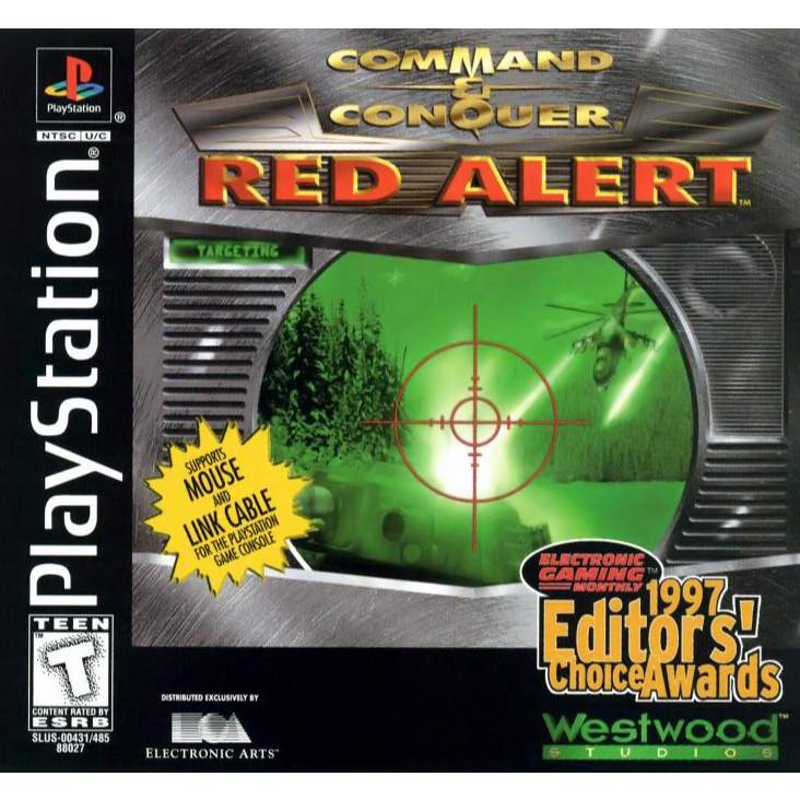 PS1 : Command & Conquer-Red Alert (USA) (2 Disc) | Shopee Singapore