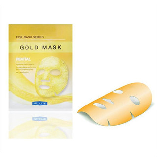 Milatte-Gold Mask Revital Foil Type Face | Shopee Singapore