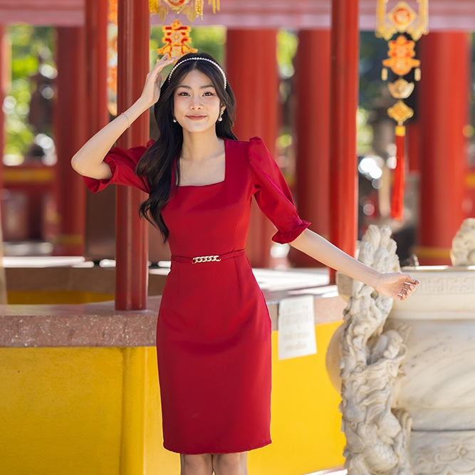 Red dress for 2025 chinese new year