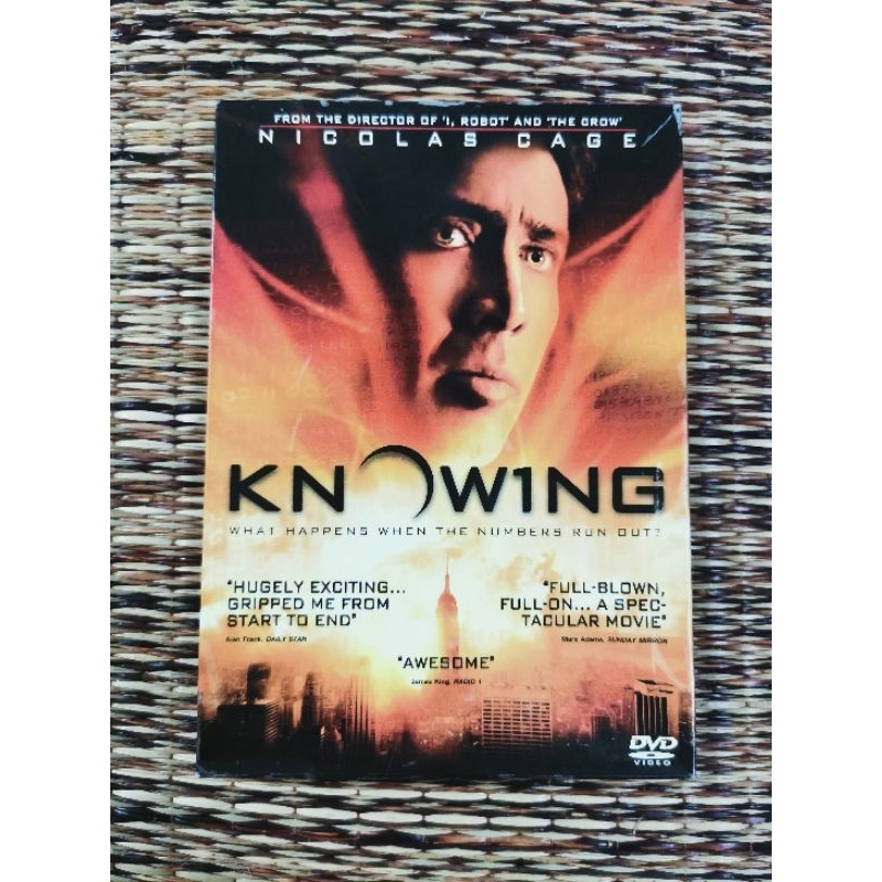 DVD Movies KNOWING Code The World (Thai Audio) | Shopee Singapore