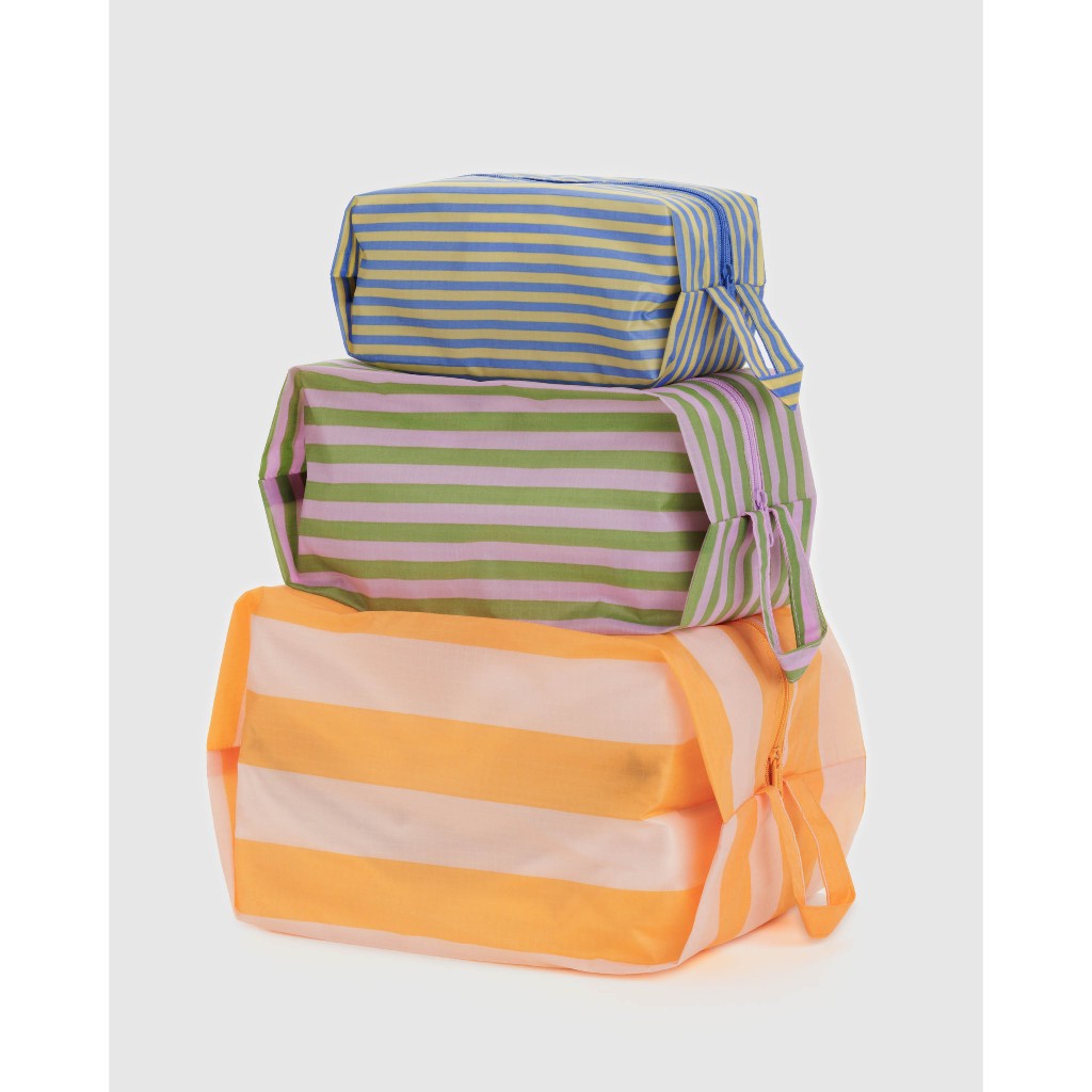 BAGGU 3D Zip Set Multipurpose Pouch Suitable For Travel Storage