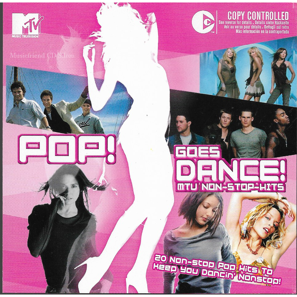 CD+VCD Pop! Goes Dance! MTV Non-Stop-Hits (Various Artists)(2003)(Thai ...