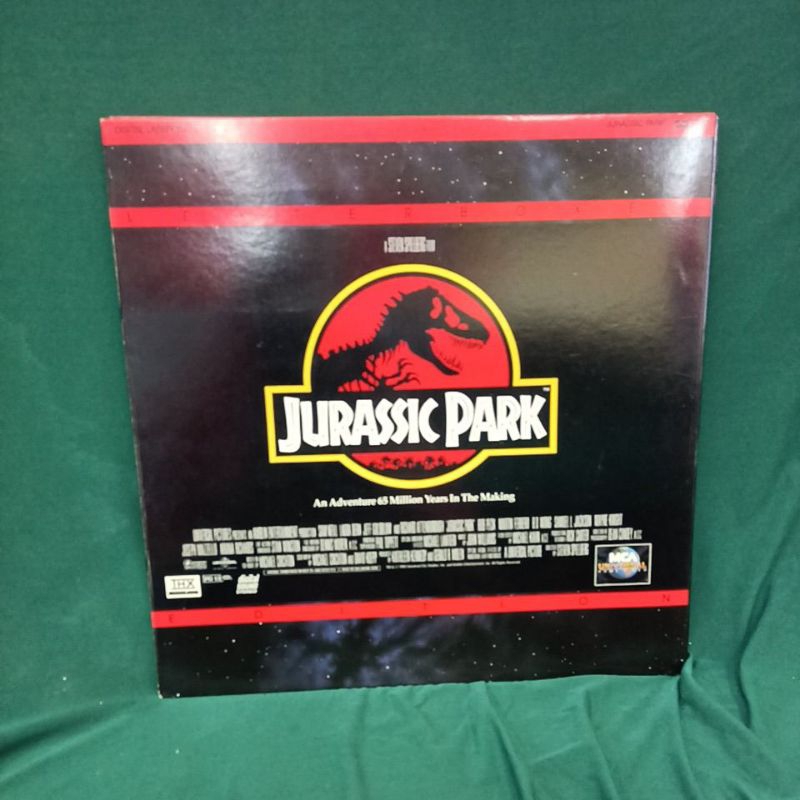2LD Laser Disc Movie Jurassic Park usa | Shopee Singapore