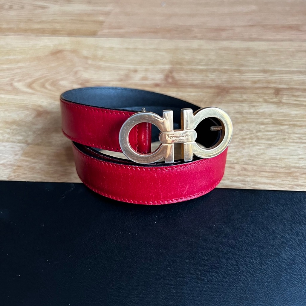 Used Ferragamo Belt Size 70 Shopee Singapore