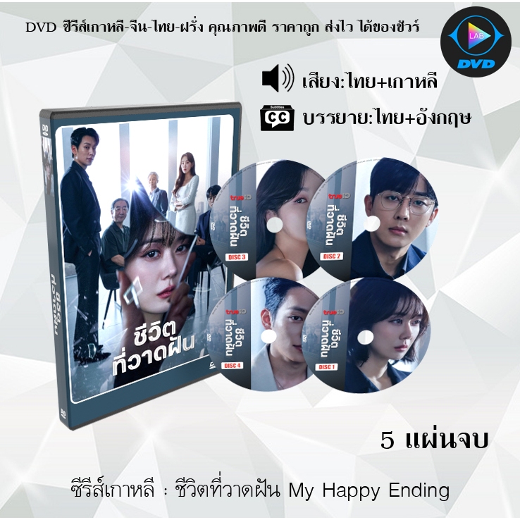 Korean Series Dream Drawing Life My Happy Ending: 5 End Sheets (Thai ...