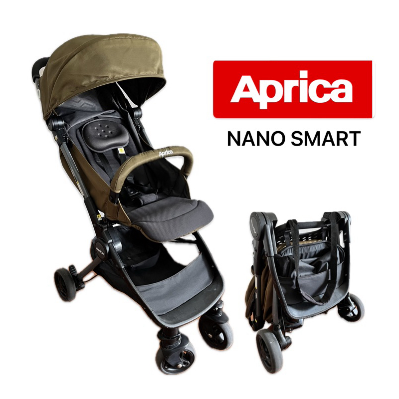 Pro Aprica Nano Smart Folding Small Airplane Cart