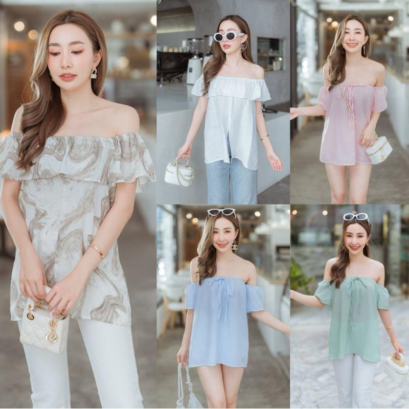 Elegant off 2025 shoulder tops