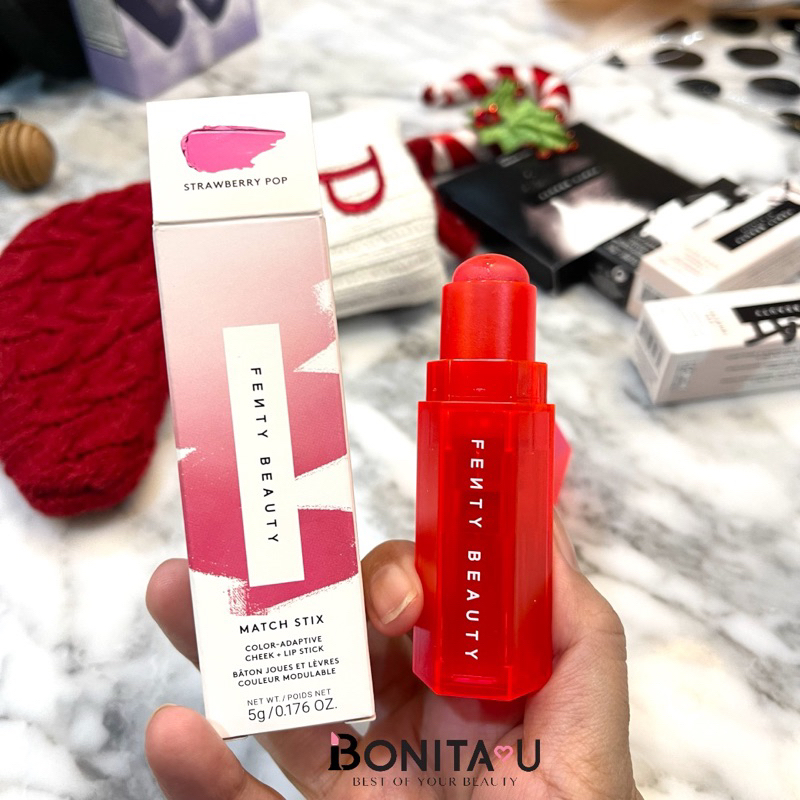 Fenty Beauty Match Stix Color Adaptive Cheek Lipstick In Strawberry