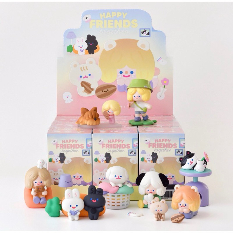 Rico happy friends together Random Box | Shopee Singapore