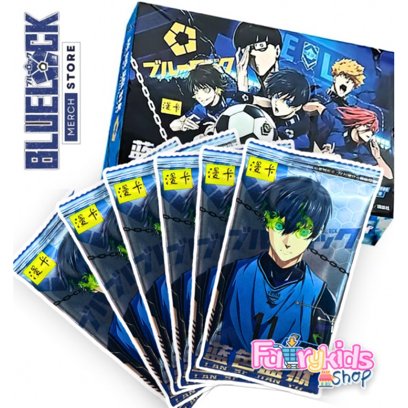 Blue lock Collection Card 1 Pack Contains 5 Cards. | Shopee Singapore