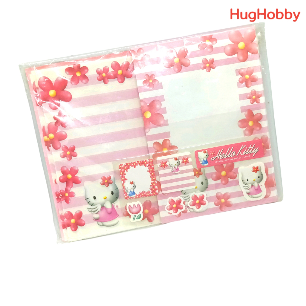 [New Item] Old Work 1997 Envelope + Japanese Hello Kitty Sanrio Letter ...
