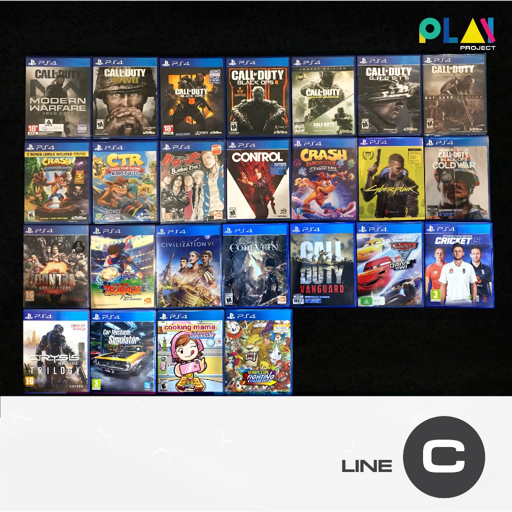 Playstation Over 100 Second-Hand PS4 Games (Letter C Listing) [Used] [2nd  Hand] [Playation Game]