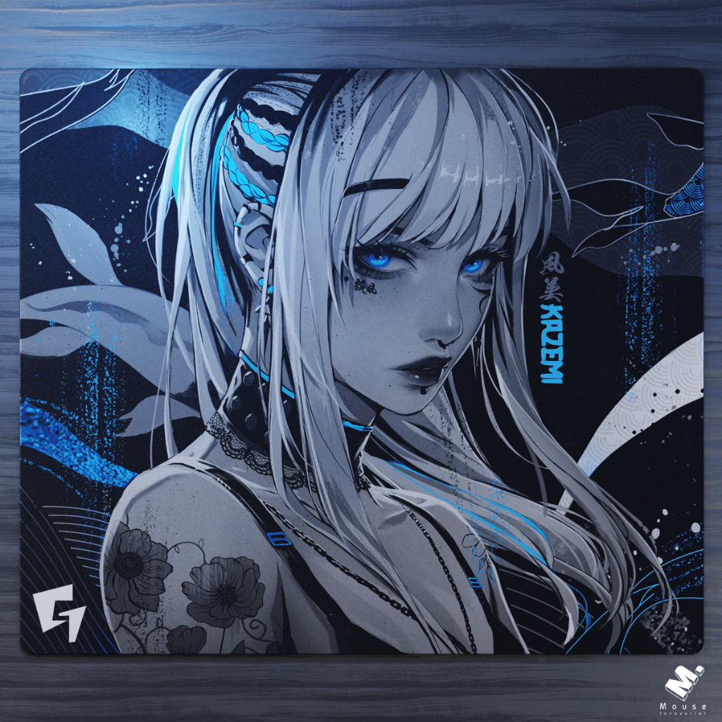 Glass Mouse Pad (Glass Mousepad) GLSSWRKS Kazemi Series | Shopee