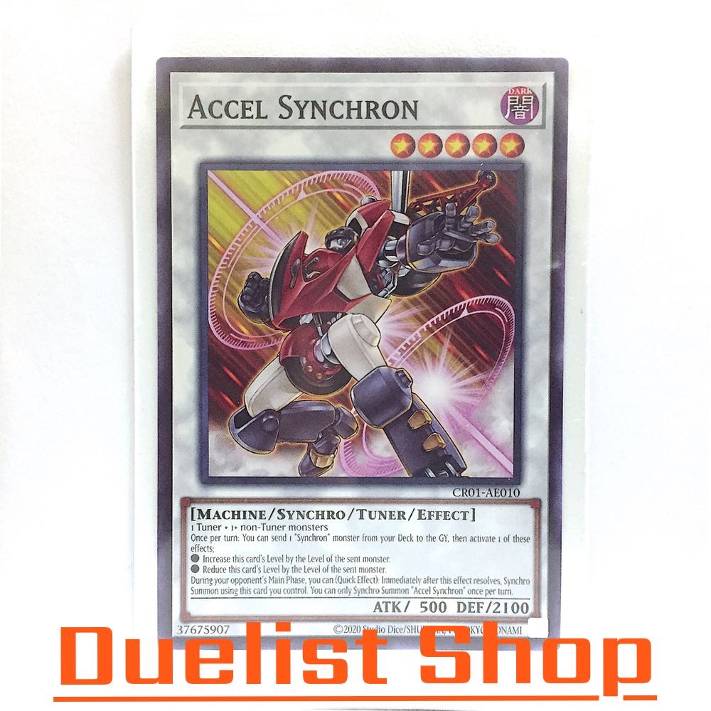 Accel Synchron (N) Monster Dark Level5 [Machine/Synchro/Tuner/Effect ...