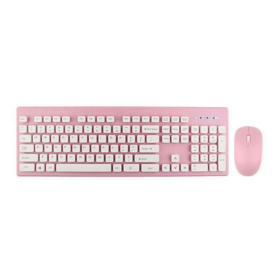 Keyboard And Mouse Wireless Wireless And Mouse Micropack Km 232w Pink Shopee Singapore 0410