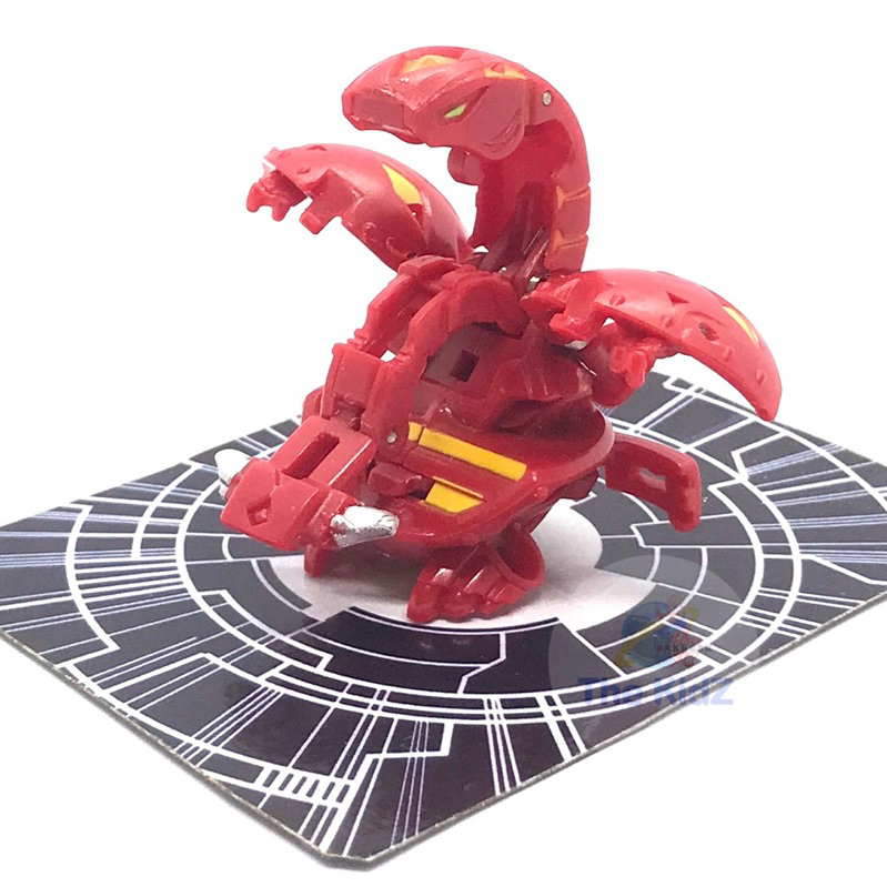 Bakugan Gundalian Invaders Red Pyrus Snapzoid | Shopee Singapore