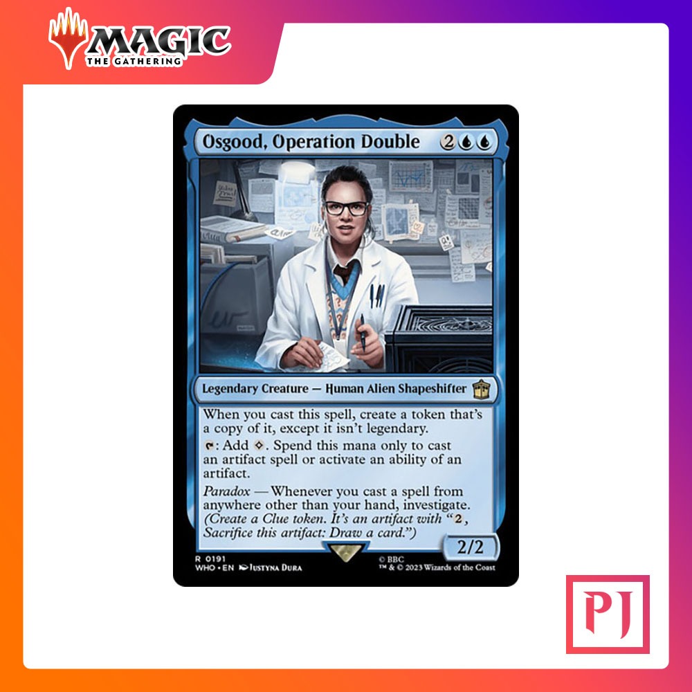 [MTG] Osgood Operation Double [WHO] [BLUE] [RARE] [NORMAL] [ENG] (Magic ...